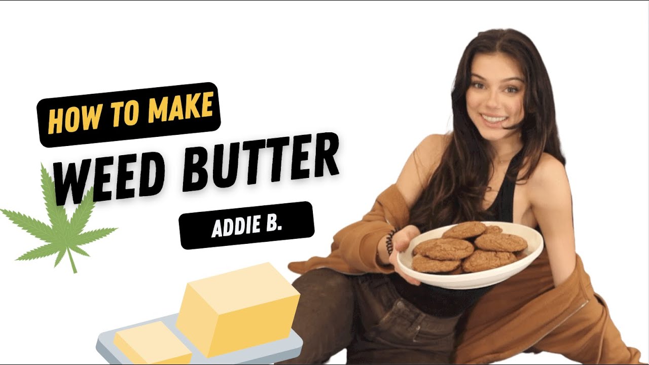 MAKING WEED BUTTER !!! (+ gingersnap cookies)