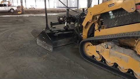 Grading a Floor with Trimble Earthworks