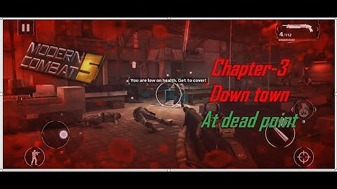 Modern combat 5 / I am  died / drone & Hummer chase attack/an speed up action