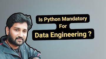 Is Python Mandatory for Data Engineers? #dataengineering #dataengineer #python