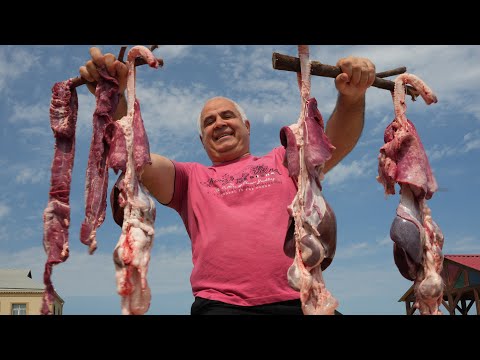 ЕДА МЯСНИКА, ЛЕГЕНДАРНОЕ ЖАРКОЕ из ЛИВЕРА ДЖИЗ-БЫЗ. ENG SUB