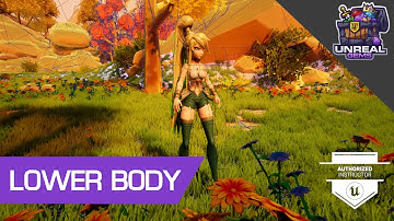 Ragdoll Physics Asset Creation | Lower Body | #UE5