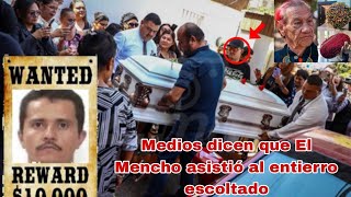 El Mencho llega escoltado al entierro de La Gilbertona a darle el último adiós