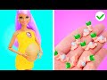 Barbie&#39;yi Para Olmadan Güzelleştirmek | Zengin ve Yoksul Bebek Makyajı! Gotcha! Yes&#39;