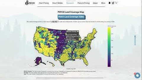 PRYCD Land Coverage Example Video
