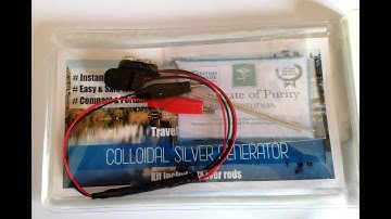 Colloidal Silver Generator Travel & Bushcraft # New for 2020