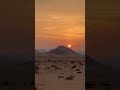 📍Sunset in Wadi Rum 😍 #wadirumdesert #wadirum #desertadventures