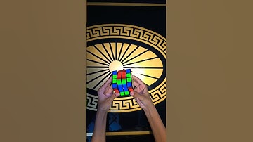 making pattern on 4x4 #cube #viral #respect