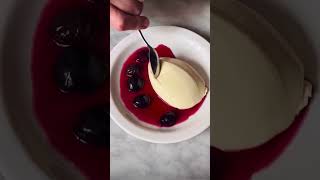 Panna cotta ,Italian dessert o…