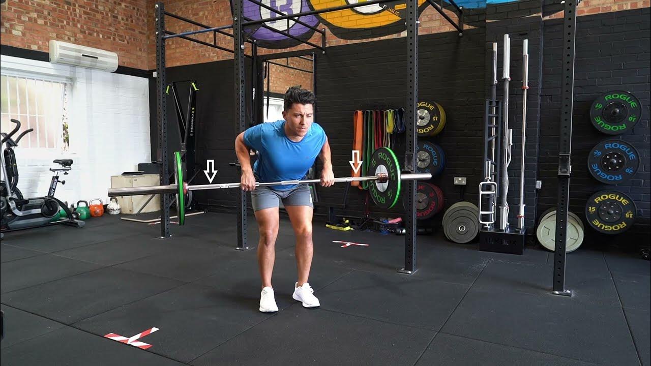 Barbell Row Eccentric Upper Back Strength and Conditioning