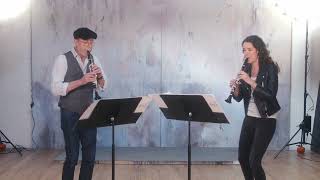 &quot;Black&quot; Rearranged for two Eb clarinets (Marc Mellits - full piece)