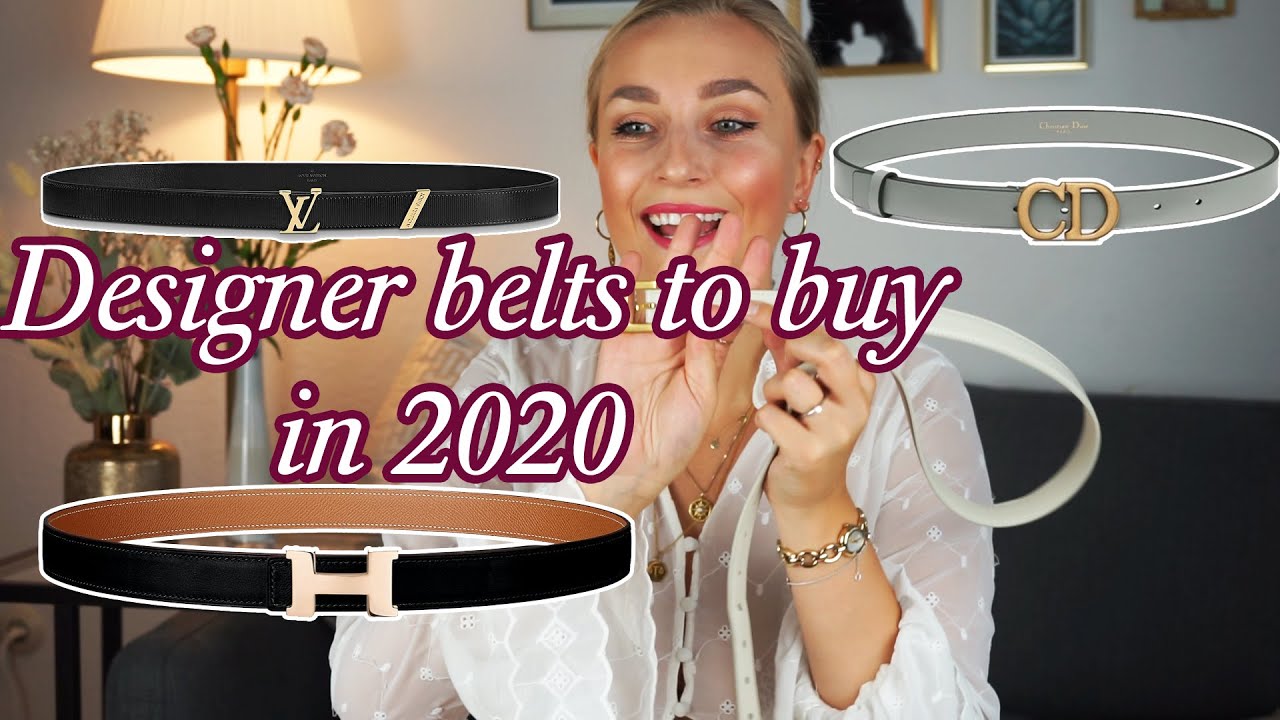 5 BEST Designer Belts 2021 😮 ft. Hermes Gucci Louis Vuitton Dior 