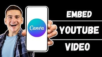 How to Insert/Embed YouTube Video In Canva 2024