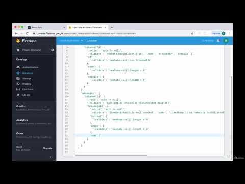 065 Write Database Rules for App Data