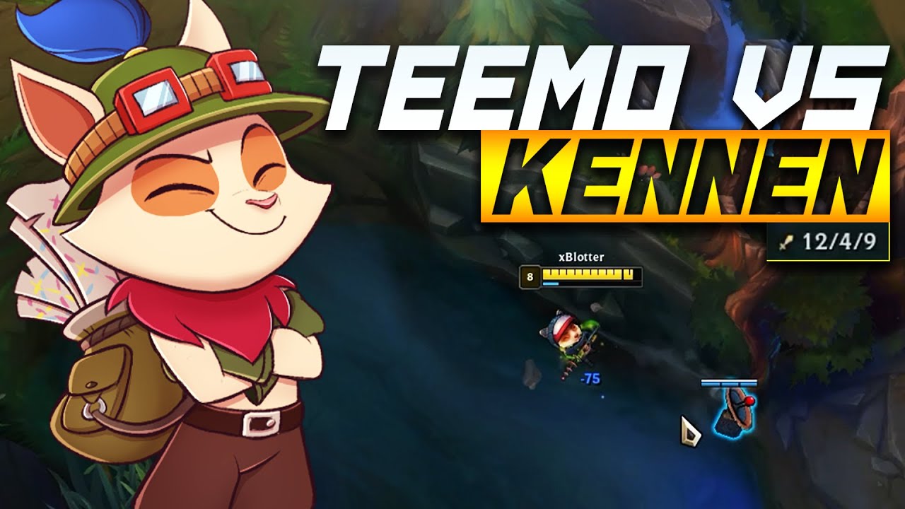 Season 11 Teemo Full Gameplay! | Grasp Teemo vs Kennen Top!