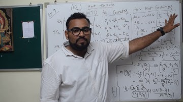 HT LECTURE SERIES EPISODE 9 LMTD METHOD FOR COUNTER FLOW HEAT EXCHANGER
