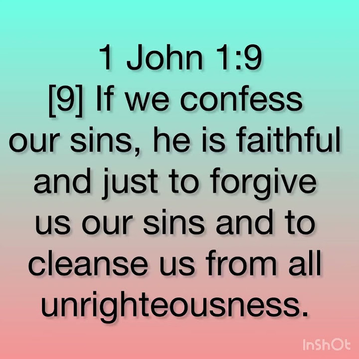 1 John 1 9 ESV Memorize 40 Verses For Evangelism bible Verse YouTube 1-john-1-9-esv-memorize-40-verses-for-evangelism-bible-verse-youtube