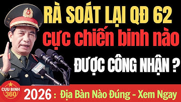 2026: Chỉ Những Mốc Thời Gian – Địa Bàn Này Mới Được Duyệt QĐ 62 – Hé Lộ Nhóm Được Ưu Tiên Cao Nhất!