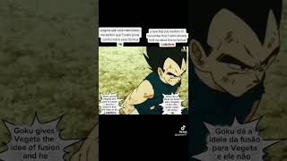 Dragon Ball Super Broly Goku dá a ideia da fusão para Vegeta e ele não gosta nada da ideia