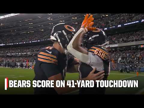 Kalif Raymond goes 41 yards for the Bears' touchdown 🐻 | NFL on ESPN