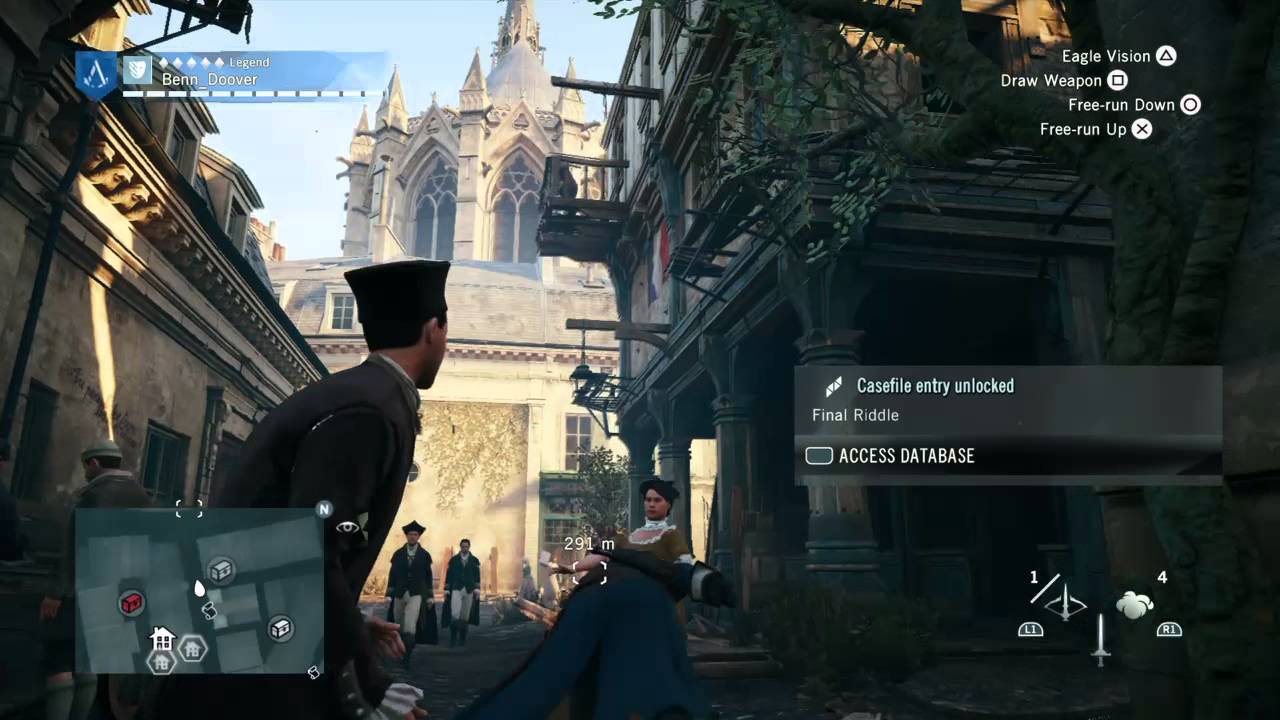 Assassin's Creed Unity riddle: Mars solved - YouTube