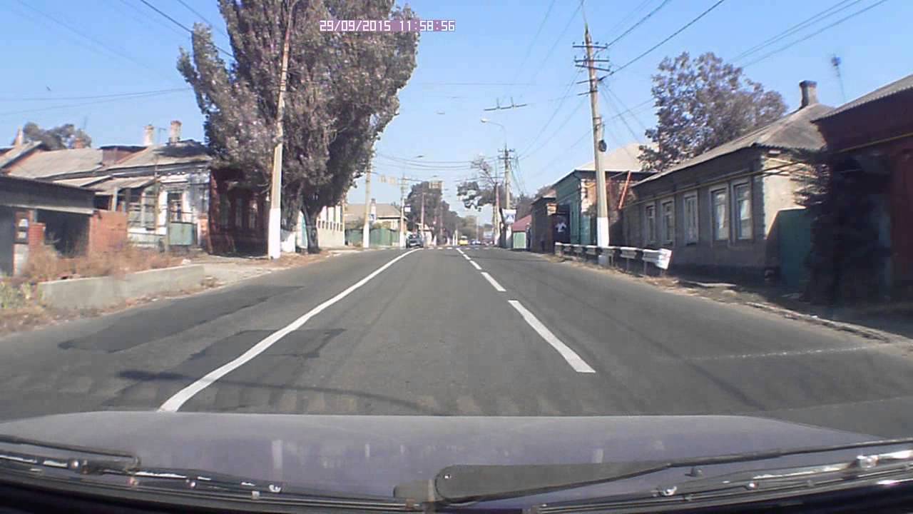 Мариуполь, обгон по встречной полосе - YouTube
