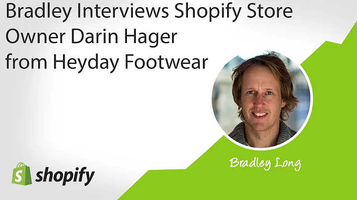 Bradley Interviews Shopify Store Owner Darin Hager...