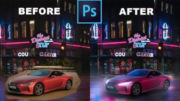 Create a Realistic Car Composite - Photoshop Tutorial
