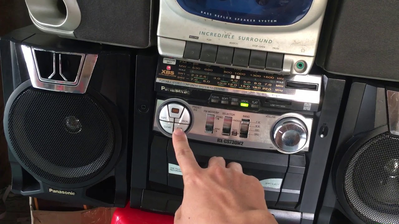 Panasonic RXCS730M2 YouTube