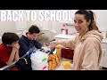 OUR NEW BACK TO SCHOOL MORNING ROUTINE | MAKING SCHOOL LUNCH FOR THE FIRST TIME IN A YEAR