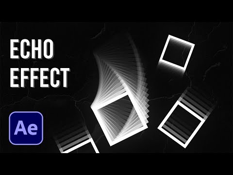 After Effects: Echo/Duplicate Effect For Shapes & Texts | Tutorial