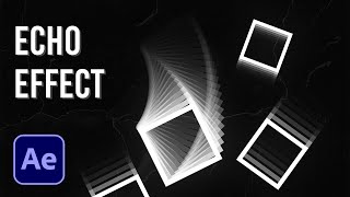 After Effects: Echo/Duplicate Effect For Shapes & Texts | Tutorial