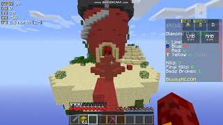 Minecraft Bedwars BlocksMC #1