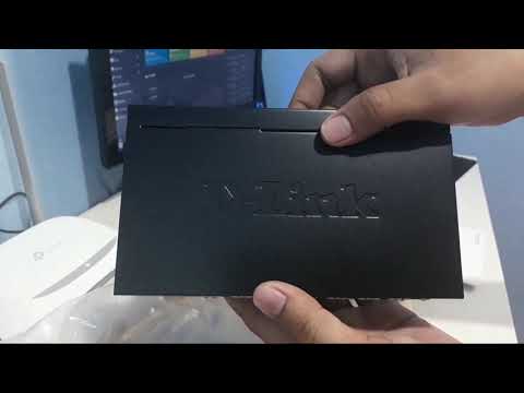 Unboxing Switch manage D-Link DGS-1100-08