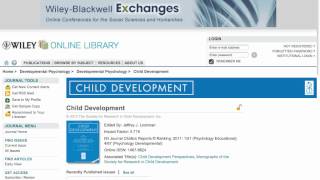 Browsing Online Journals