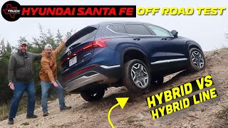 Is The Hyundai Santa Fe HYBRID AWD  Good Off Road? - TTC Hill Test