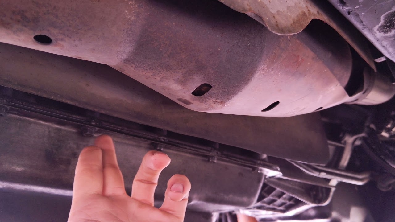 2003 E-350 Econoline 4R100 transmission fluid change - YouTube