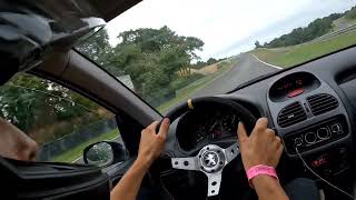 Peugeot 206 s16 1999 track Day arnos by L'auto Rustino 360 views 8 months ago 5 minutes, 49 seconds