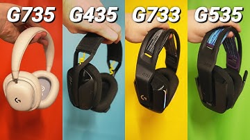 Why Logitech G735 is not worth comparing to G535, G733 and G435!