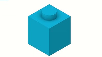 Autodesk Inventor Tutorial - Lego Brick 1x1