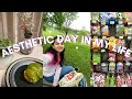 Aesthetic Day in my Life : Farmer’s market, Solo date, Korean supermarket & more