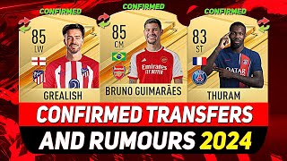 NEW CONFIRMED TRANSFERS & RUMOURS! 💰😳 ft. BRUNO GUIMARÃES, GREALISH, THURAM...etc