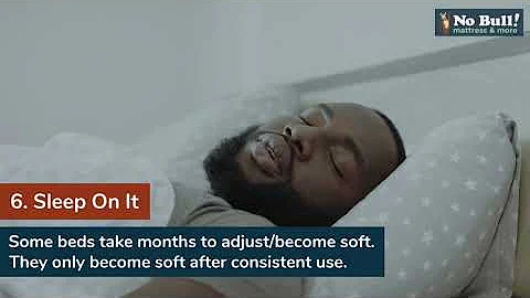 8 Practical Tips to Break Your New Mattress // No Bull Guide