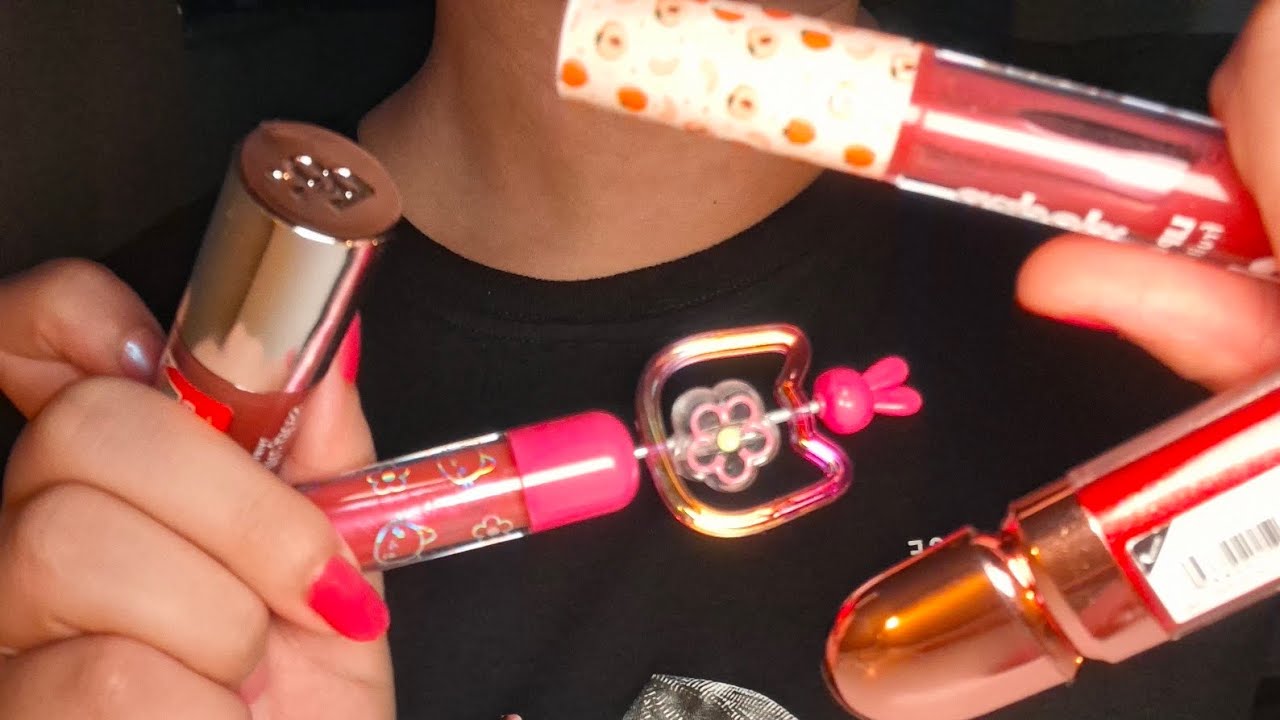 ASMR | Passando MUITO gloss em você 💋✨ • Sons de boca #Gloss #SonsDeBoca