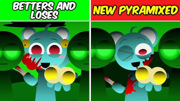 Incredibox Sprunki  Betters and Loses (New Mod) Original vs New Pyramixed - Which One Stands Out?