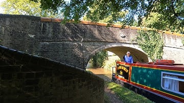 Aanhangwagen! Llangollenkanaal tussen Whittington Whalf en Hindford september 2025