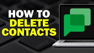How To Delete Contacts In Google Chat (Quick Tutorial)