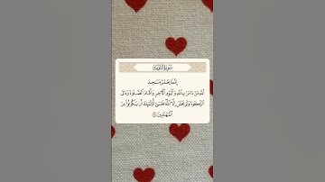 تلاوه رائعه جدا #ريان_المحيسني #quran #القران #قرآن #قران_كريم