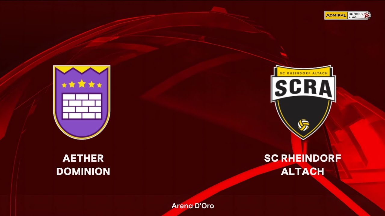 FC25 2025/2026 Elimination Tour Österreich Bundesliga 1st Week Aether Dominion-SC Rheindorf Altach