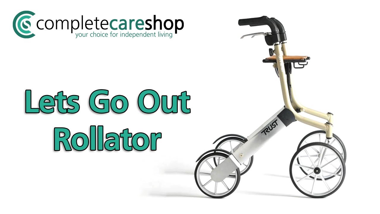 Let S Go Out Rollator Walking Aid Youtube
